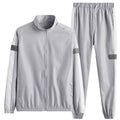 M - 6XL New Men's Sportswear Set from Japan South Korea Autumn Casual Wear Hooded Jacket Leg Tied Pants - View 9 | SAMAG