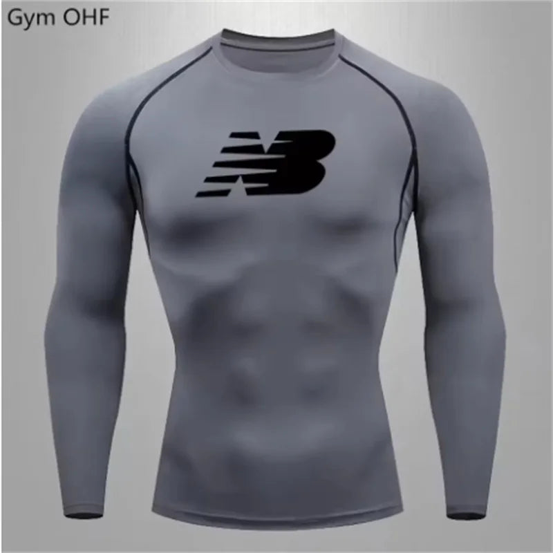 Slim Fit Men's T Shirt for Fitness Leisure Outdoor Sports Basketball Shirt Jogging Comfortable Breathable Quick Drying T Shirts