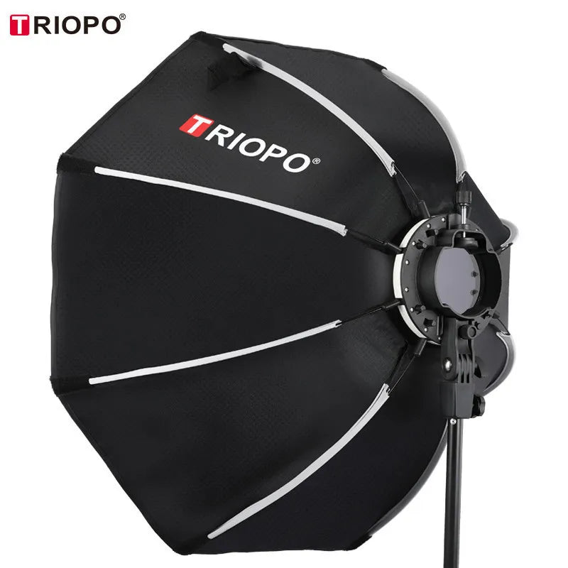 TRIOPO KX  65cm 90cm  Softbox Octagon Umbrella Light Box For Godox AD200 V1 Speedlite Flash Light Photography Studio Accessories