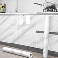 PVC 40cm Waterproof Marble Self-Adhesive Wallpaper Bathroom Cabinet Countertop Contact Paper Waterproof Wall Sticker