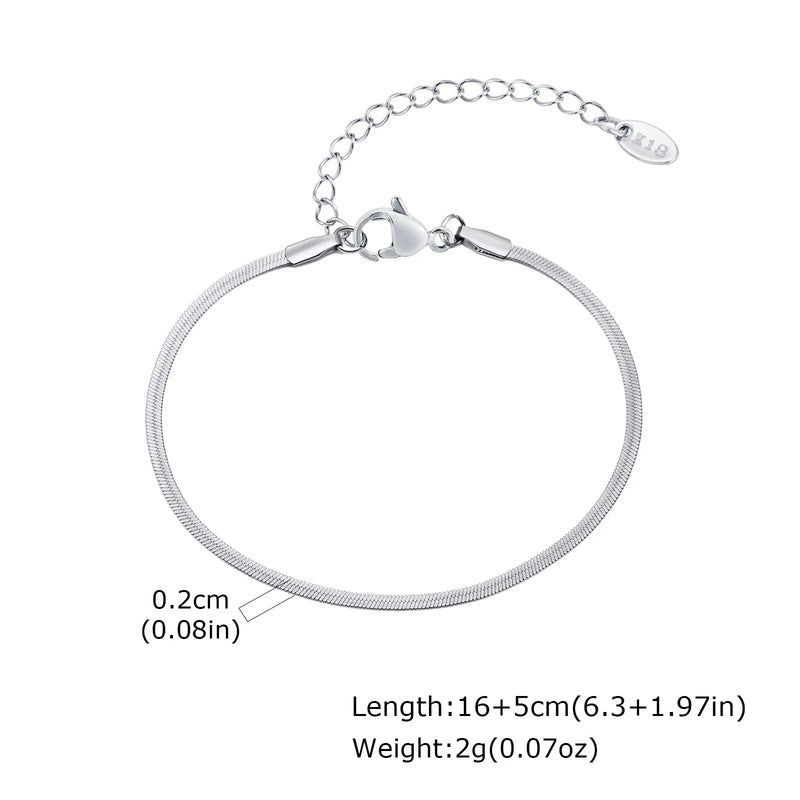 1/2/3pcs Chain Bracelet for Men Women, Stainless Steel Twisted Rope Cuban Wristband, Hip Hop Minimalist - Visuel 22 | SAMAG