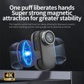 ANSVICAM 4K Wifi Mini Sports Camera POV Magnetic Thumb Action Camera Helmet Motorcycle Waterproof  Body Video Vlogging Cameras