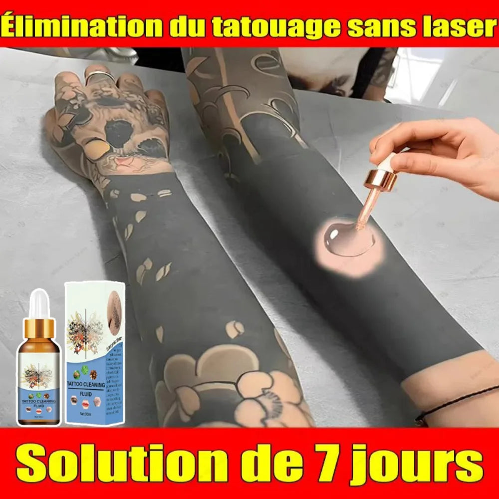 30ml Quick Tattoo Removal Liquid Agent Microblading Bleaching Makeup Permanent Corrector Removal Pigment Tattoo Color Fade Cream