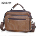 Hot Fashion Men Messenger Bags Genuine Leather Handbags for Man Luxury Brand Male Crossbody Bag for Mini Pad Boy Shoulder Bag
