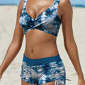 Plus Size Swimwear Women Tankini Swimsuit with Shorts | SAMAG