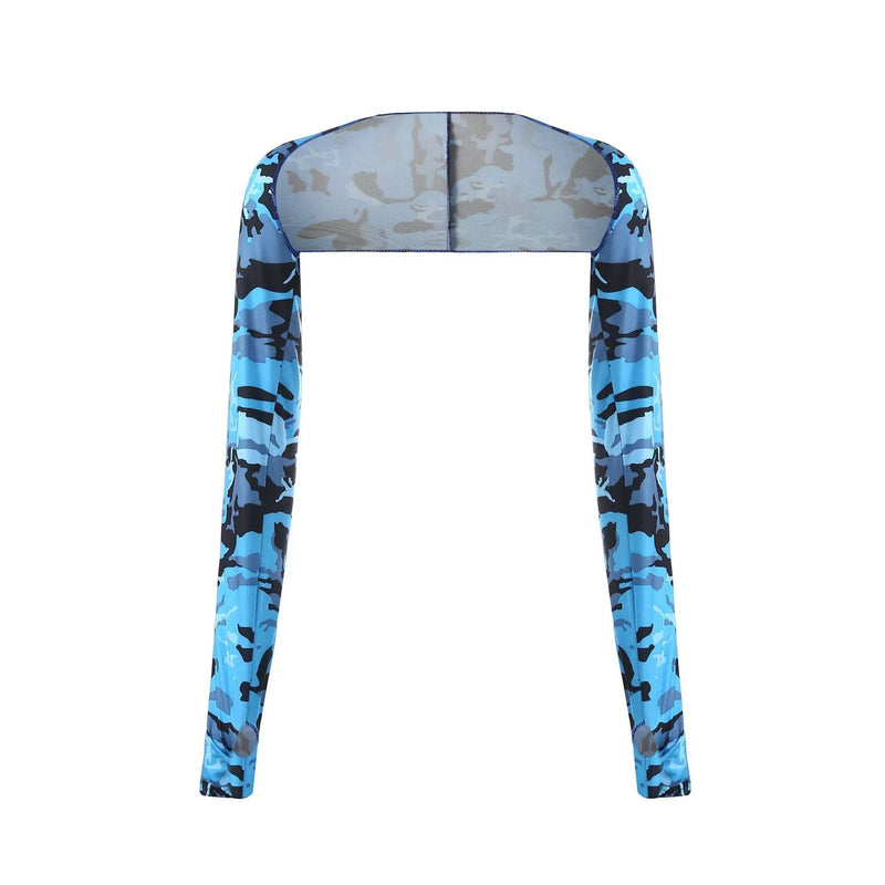 Oversized Integrated Shoulder Ice Sleeves Sun Protection Fake Arm Cover Shawl Unisex Summer Outdoor Cooling Breathable Stretchy