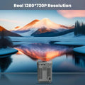 Mini Smart 4K Android Pico Projector With Wi-Fi Home Theater Connectivity For Mobile Phone Projecting