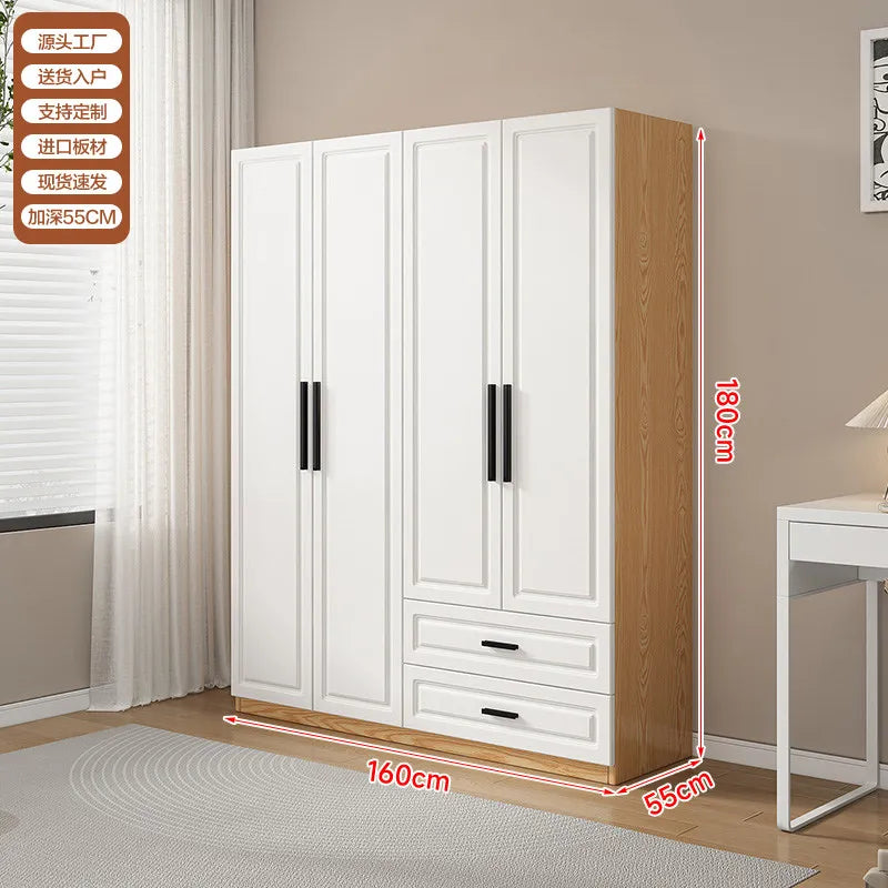 Dust Proof Modern Wardrobe Shelf Apartment Large Standing Wardrobe Minimalist Partition Vitrina Bedroom Furniture Accessories