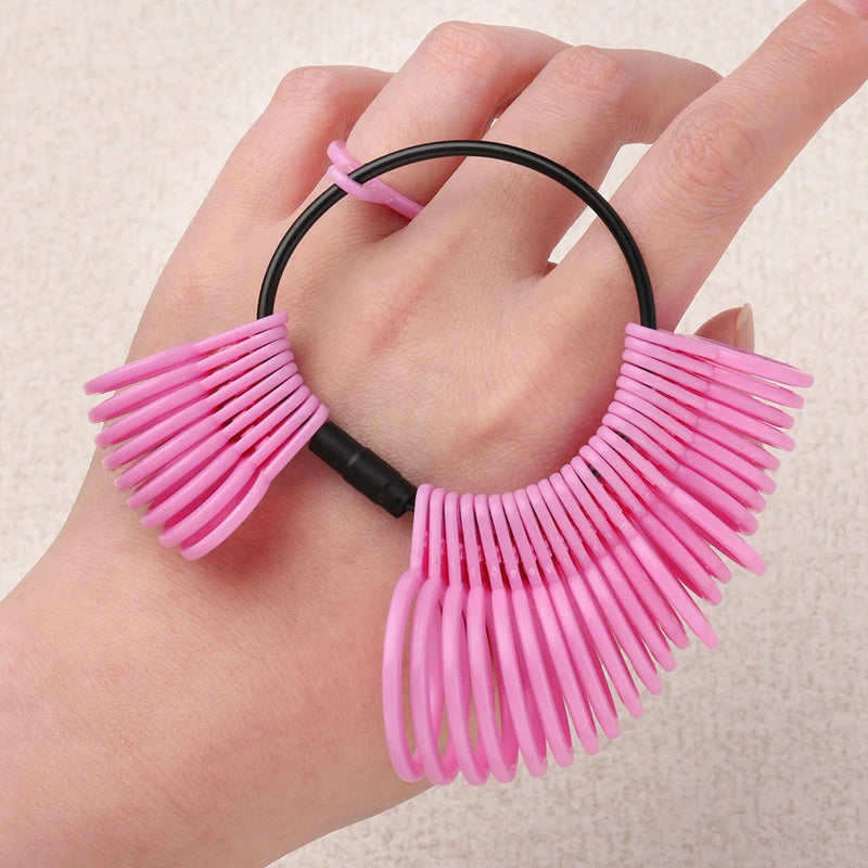 1pc Jewellery Tools Ring Size Mandrel Stick Finger Gauge Sizer Measuring Jewelry Fashion - Visuel 5 | SAMAG