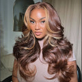 Hot Red Short Body Wave Lace Front Wigs 13x4 HD Bob Lace Wig Pre Plucked Glueless Synthetic Daily Wear Cosplay Heat Resistant