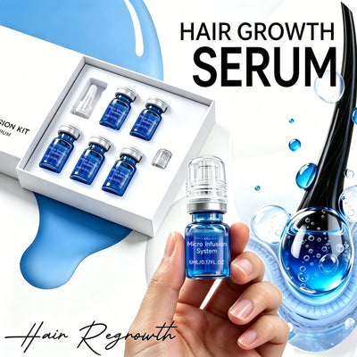Microneedle Hair Regrowth Kit Solution Scalp Nourishing | SAMAG
