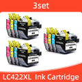1-5set LC422XL LC-422 LC422 Ink Cartridge Compatible for Brother MFC-J5340DW MFC-J5740DW MFC-J5345DW MFC-J6540DW J6940DW Printer