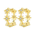 Original S925 Sterling Silver Zircon 18K Gold Lining | SAMAG