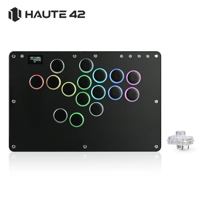 Haute42 T16 Black Stickless Hitbox Controller Leverless | SAMAG