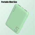 5000mAh Portable Ultra-thin Power Bank With Double USB TYPE C OUTPUT Fast Charging Poverbank For iPhone 14 13 12 8 Xiaomi Huawei