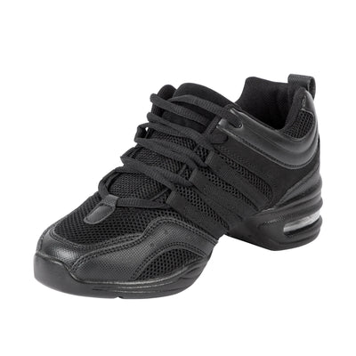 Women's Dance Shoes Breathable Mesh Fabric Black Soft | SAMAG