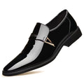 2026 New Men's Formal Dress Shoes, Formal Business High Gloss Slip on Loafers, Comfortable and Casual Men's Driving Boat Shoes