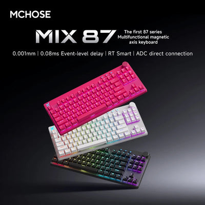 Mchose Mix87 Magnetic Swtich Keyboard Wired Gaming | SAMAG