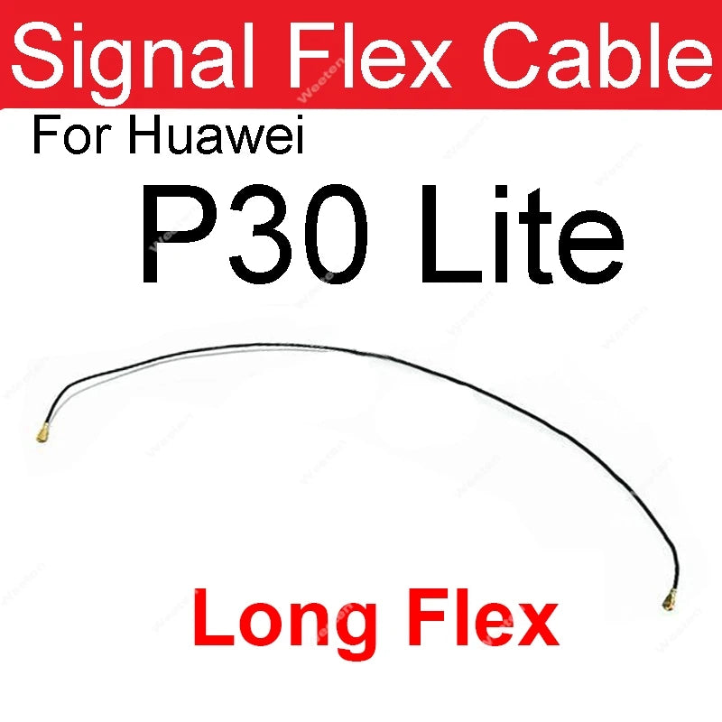 Antenna Signal Flex Cable For Huawei P20 P30 P40 Pro P30 Lite P40 Lite P40 Pro+ Wifi Coaxial Connector Aerial Flex Ribbon