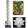 Garden Balcony Vertical Hydroponics Tower with Timer 70Holes Hydroponic System Vegetable Planter Soilless Culture Grow Kit