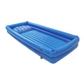 Bedside Medical Bathtub Inflatable Bed Tub with Soft Air Pillow Shower Assistive Bedridden Patients Bath Basin Kit PVC Wash Set