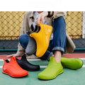 men's short tube rain boots Men Outdoor Non-slip Fishing Shoes Light Hiking Shoes Durable Waterproof Rain Boots Rubber