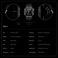 2025 New for Xiaomi Military Smart Watch Men IP67 3ATM Outdoor Sports Fitness Tracker Health Monitor 1.44Inch BT Call Smartwatch