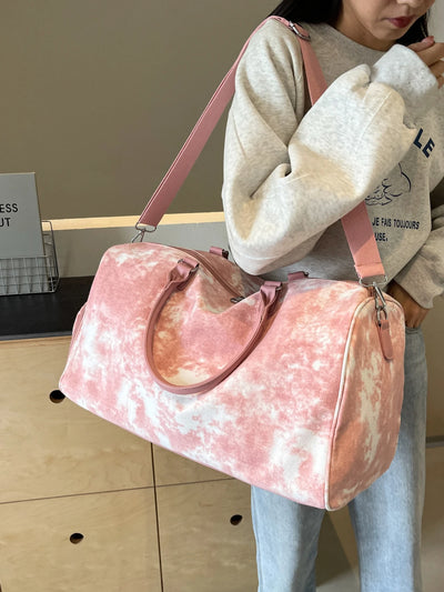 Fashion Canvas Tie-dye Women's Travel Bag Luxury Designer | SAMAG