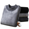 Men's Thermal Underwear Set Thickened Long John Cotton Tops Trousers High Collar Thick Winter Conjunto Termico Masculino Inverno