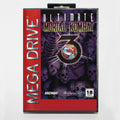 New Arrival Ultimate Mortal Kombat 3 MD Game Card 16 Bit BR Cover for Sega Megadrive Genesis Video Game Console Cartridge