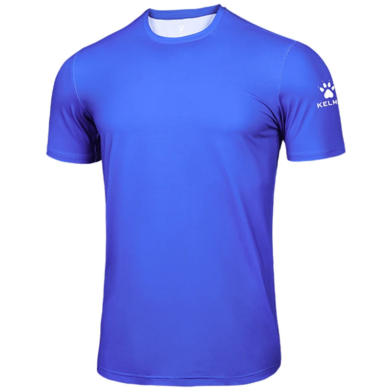 KELME Men's T-shirt Men Soccer Basketball Running Trainning Exercise Gym Quick Dry Fitness Sportswear Breathable T Shirt 871002