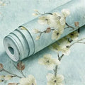 3D Fine Retro American Country Garden Wallpaper Non Self-adhesive Bedroom Living Room Background Wall Stickers 9.5m