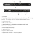 Paulkitson DA48 Professional Digital Audio Processor 4In 8Out DSP Audiophile Effect Equipment With FIR Speaker Management System
