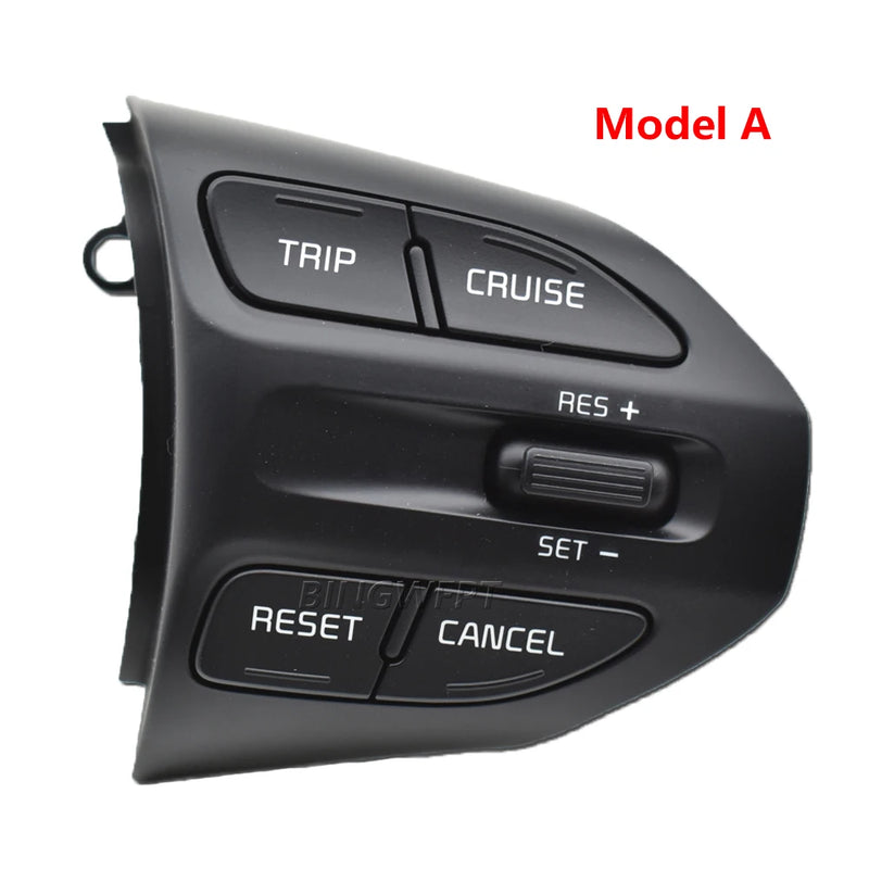 BINGWFPT Steering Wheel Buttons Switch Phone Volume Steering RH Remote Cruise Control Switches For Kia RIO K2 Picanto 2017 2018