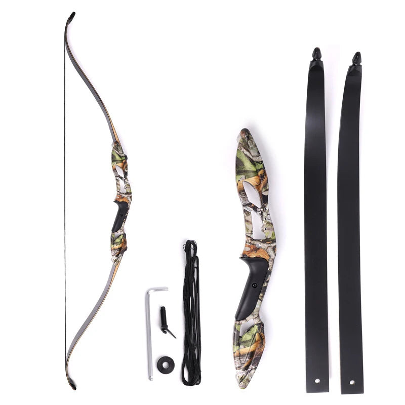 56inch Recurve Bow Right Hand Outdoor Hunting with 30" | SAMAG