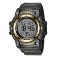 SMAEL 8123 Men's Digital Sport Watch - 50M Water Resistant LED Backlight Alarm Chronograph Stopwatch Shock Resistant