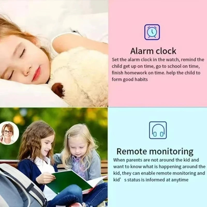 Lenovo 4G GPS Waterproof Kids Smart Watch Reloj Inteligente Niños Sim Card Call Camera Mini Electronic - Visuel 6 | SAMAG