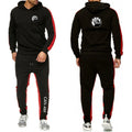 Spring Autumn CAN - AM BRP Logo Print Casual Long Sleeve Hoodies+Jogger Sweatpants Suit Men's Solid Color - View 7 | SAMAG
