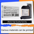 Baiyi Ink Cartridge 12.7mm Quick Dry Original Solvent 0.5 inch Eco for Inkjet Ink Jet Printer