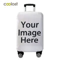 Customize Your Image / Name / Logo Luggage Cover Travel Accessories Elastic Suitcase Protective Covers Anti-dust Case Cover