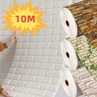 70cmx1/5/10m 3D Wallpaper Decoration Self-adhesive | SAMAG