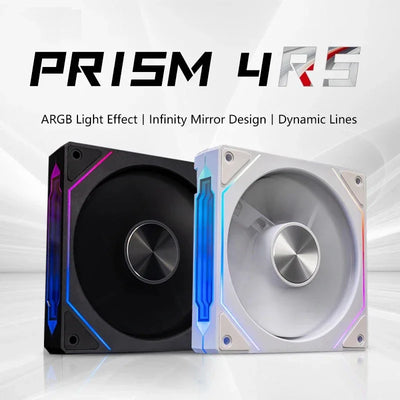 PRISM 4 RS Computer Case Fan 12cm ARGB 4 Pin Quiet | SAMAG