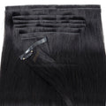 Clip in Hair Extensions 100% Real Human Hair, 12-24Inch 100-120g Clip in Extensions for Women, Invisible Straight Hair