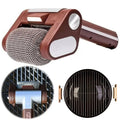 Rechargeable Electric Stainless Steel Roller Grill Cleaner Brush - Barbecue Cleaning Scrub Brush for Grills Kitchen Tools