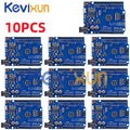 1-10PCS UNO R3 CH340G MEGA328P Chip for Arduino UNO R3 + USB/TYPE-C CABLE ATMEGA328P-AU Development Board 16Mhz