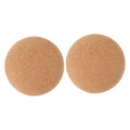 2Pcs Yoga Fascia Ball Cork Massage Ball Small Muscle Roller Fitness Massage Tool Neck Back Relaxation Trigger Point Therapy