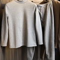 Thickened Fleece Warmth Men's Underwear Set Fall Winter Base Layer Clothing Home Comfort Suit Anti-Cold SHEN Device