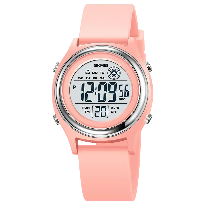 SKMEI 2094 Luxury Stopwatch Lady Waterproof Womens Digital Wristwatches Shockproof Countdown Watches for Women Montre Femme 1721