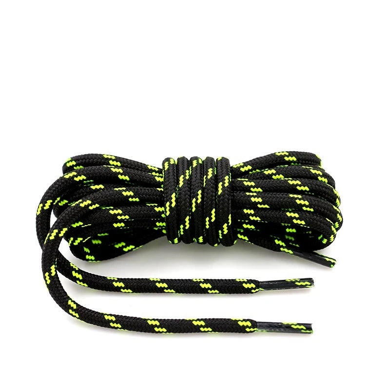 1Pair Outdoor Shoelaces Sports Round Shoes Lace Hiking Slip Rope Laces Sneakers Boots Shoelace 100/120/140/160cm Strings
