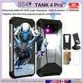 8849 Tank 4 Pro Unihertz 5G Rugged Projector Smartphone 1TB 36G Android 14 Sports Phone 11600mAh Dimensity8300 AMOLED 120HZ
